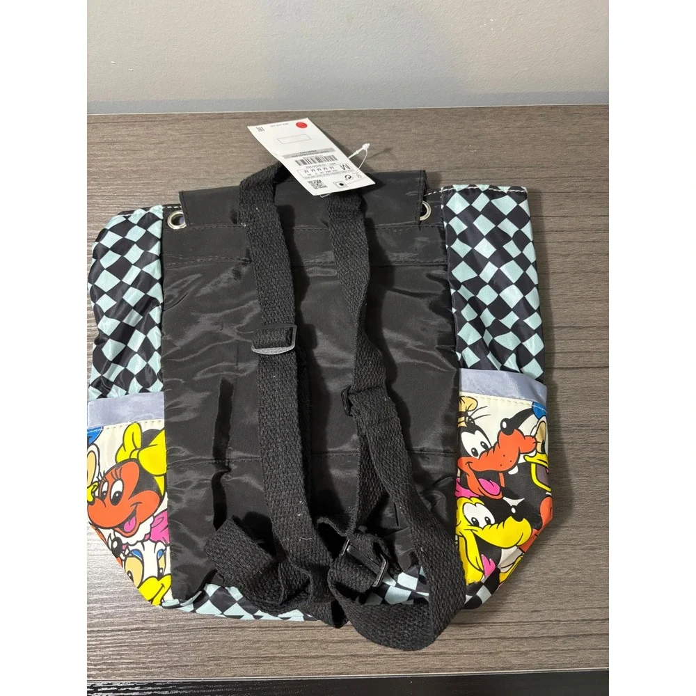 NWT Zara Disney‎ Mickey and Friends Backpack Childrens Easy Clean